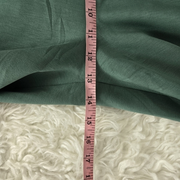 Member's Mark Women's Wide Leg Luxe Pants. Color: Green Jade. Size XXXL. New.S - Picture 7 of 10